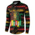 International Reggae Day Button Sweatshirt Rastafarian Lion Legend of Reggae - Wonder Print Shop