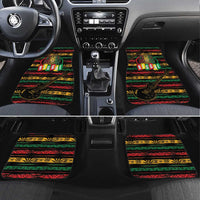 International Reggae Day Car Mats Rastafarian Lion Legend of Reggae - Wonder Print Shop
