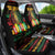 International Reggae Day Car Seat Cover Rastafarian Lion Legend of Reggae - Wonder Print Shop