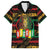 International Reggae Day Family Matching Long Sleeve Bodycon Dress and Hawaiian Shirt Rastafarian Lion Legend of Reggae - Wonder Print Shop
