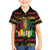 International Reggae Day Family Matching Off The Shoulder Long Sleeve Dress and Hawaiian Shirt Rastafarian Lion Legend of Reggae - Wonder Print Shop