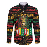 International Reggae Day Family Matching Puletasi and Hawaiian Shirt Rastafarian Lion Legend of Reggae - Wonder Print Shop