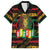 International Reggae Day Family Matching Summer Maxi Dress and Hawaiian Shirt Rastafarian Lion Legend of Reggae - Wonder Print Shop