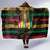 International Reggae Day Hooded Blanket Rastafarian Lion Legend of Reggae