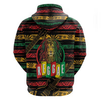 International Reggae Day Hoodie Rastafarian Lion Legend of Reggae - Wonder Print Shop