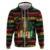International Reggae Day Hoodie Rastafarian Lion Legend of Reggae - Wonder Print Shop