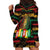 International Reggae Day Hoodie Dress Rastafarian Lion Legend of Reggae - Wonder Print Shop