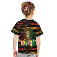 International Reggae Day Kid T Shirt Rastafarian Lion Legend of Reggae - Wonder Print Shop