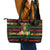 International Reggae Day Leather Tote Bag Rastafarian Lion Legend of Reggae - Wonder Print Shop