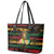 International Reggae Day Leather Tote Bag Rastafarian Lion Legend of Reggae - Wonder Print Shop