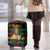 International Reggae Day Luggage Cover Rastafarian Lion Legend of Reggae - Wonder Print Shop