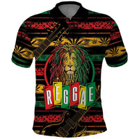International Reggae Day Polo Shirt Rastafarian Lion Legend of Reggae - Wonder Print Shop