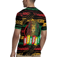 International Reggae Day Rugby Jersey Rastafarian Lion Legend of Reggae - Wonder Print Shop