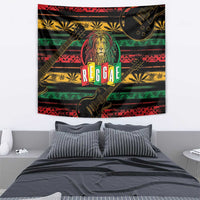 International Reggae Day Tapestry Rastafarian Lion Legend of Reggae - Wonder Print Shop
