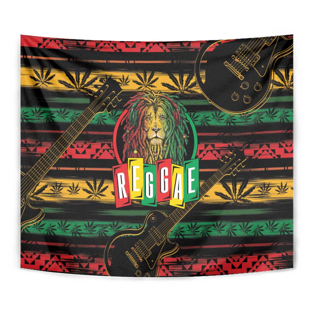 International Reggae Day Tapestry Rastafarian Lion Legend of Reggae - Wonder Print Shop