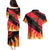 Custom Belgium 2024 Football Couples Matching Puletasi and Hawaiian Shirt Go De Rode Duivels - Wonder Print Shop