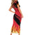 Custom Belgium 2024 Football Family Matching Short Sleeve Bodycon Dress and Hawaiian Shirt Go De Rode Duivels - Wonder Print Shop