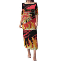 Custom Belgium 2024 Football Puletasi Go De Rode Duivels - Wonder Print Shop