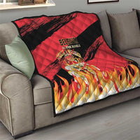 Belgium 2024 Football Quilt Go De Rode Duivels - Wonder Print Shop