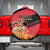 Belgium 2024 Football Spare Tire Cover Go De Rode Duivels - Wonder Print Shop