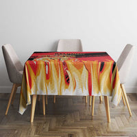 Belgium 2024 Football Tablecloth Go De Rode Duivels - Wonder Print Shop