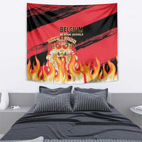 Belgium 2024 Football Tapestry Go De Rode Duivels - Wonder Print Shop