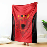 Albania 2024 Football Blanket Come On Kuqezinjte