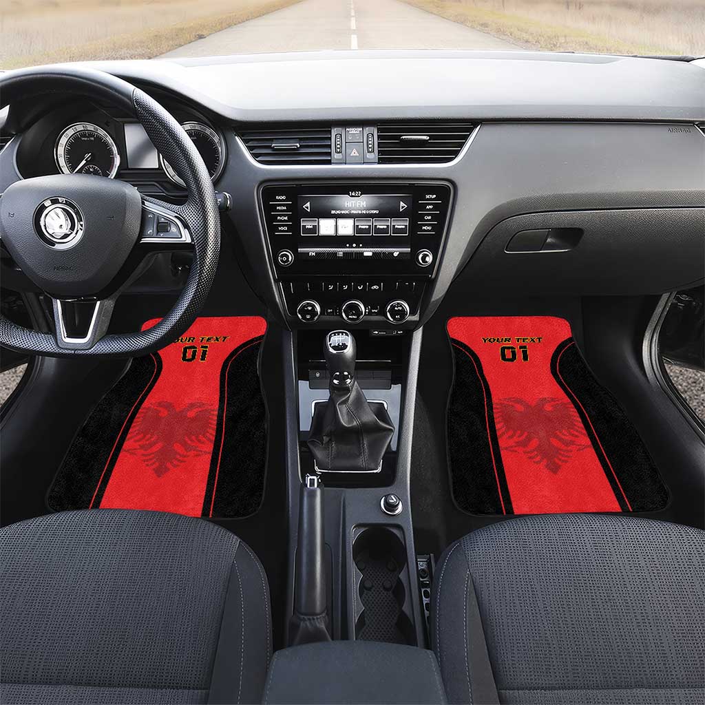 Albania 2024 Football Car Mats Come On Kuqezinjte - Wonder Print Shop