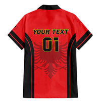 Custom Albania 2024 Football Family Matching Mermaid Dress and Hawaiian Shirt Come On Kuqezinjte - Wonder Print Shop