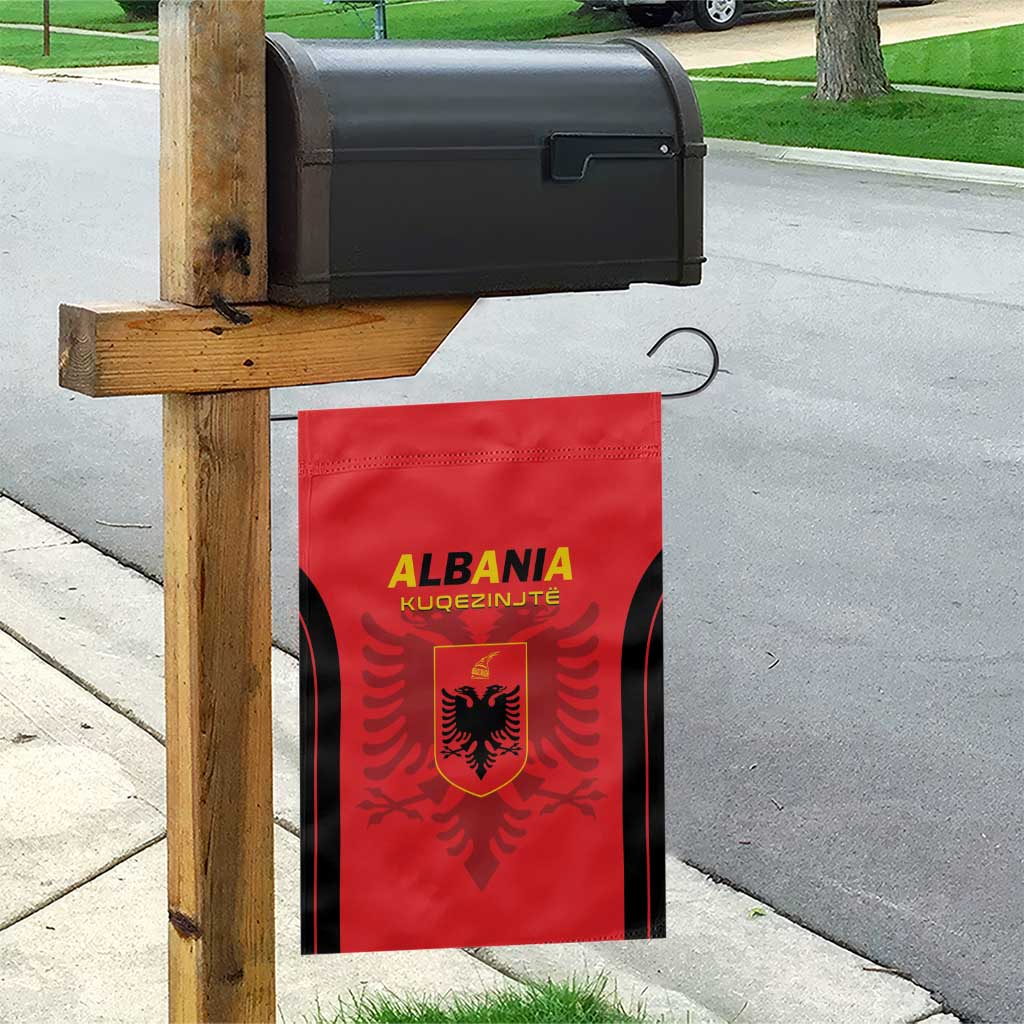 Albania 2024 Football Garden Flag Come On Kuqezinjte - Wonder Print Shop