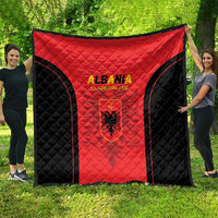 Albania 2024 Football Quilt Come On Kuqezinjte - Wonder Print Shop