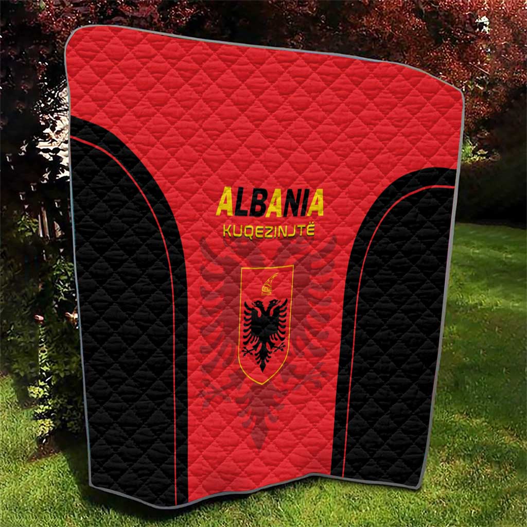 Albania 2024 Football Quilt Come On Kuqezinjte - Wonder Print Shop