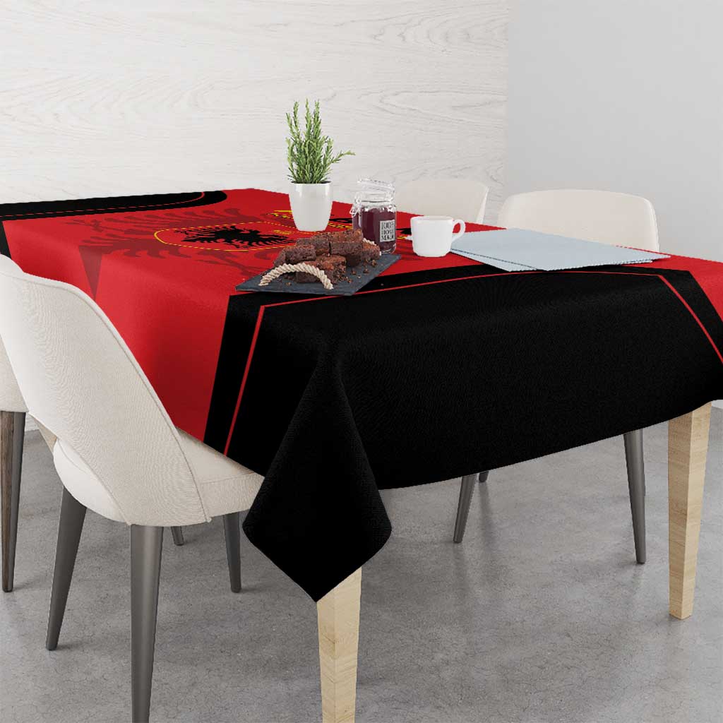 Albania 2024 Football Tablecloth Come On Kuqezinjte - Wonder Print Shop