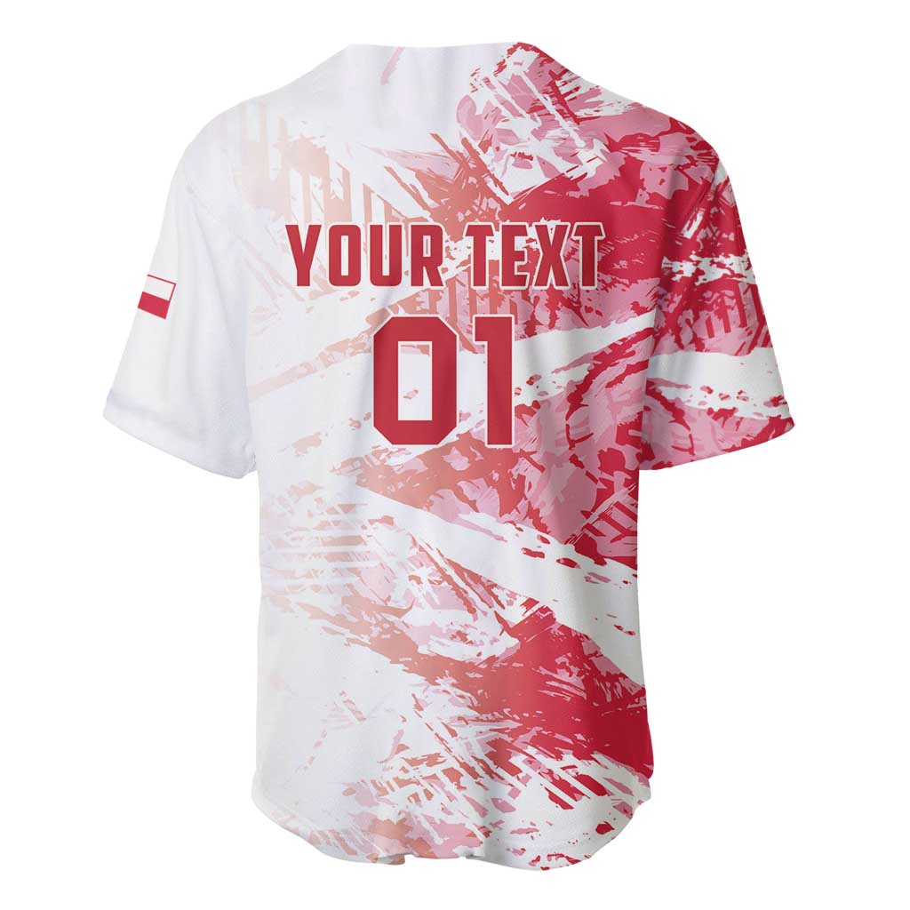 Custom Poland 2024 Football Baseball Jersey Orly Go Champions - Wonder Print Shop
