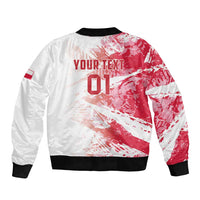 Custom Poland 2024 Football Bomber Jacket Orly Go Champions - Wonder Print Shop