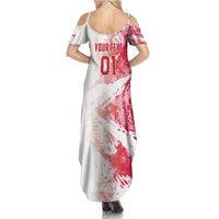 Custom Poland 2024 Football Family Matching Summer Maxi Dress and Hawaiian Shirt Orly Go Champions - Wonder Print Shop