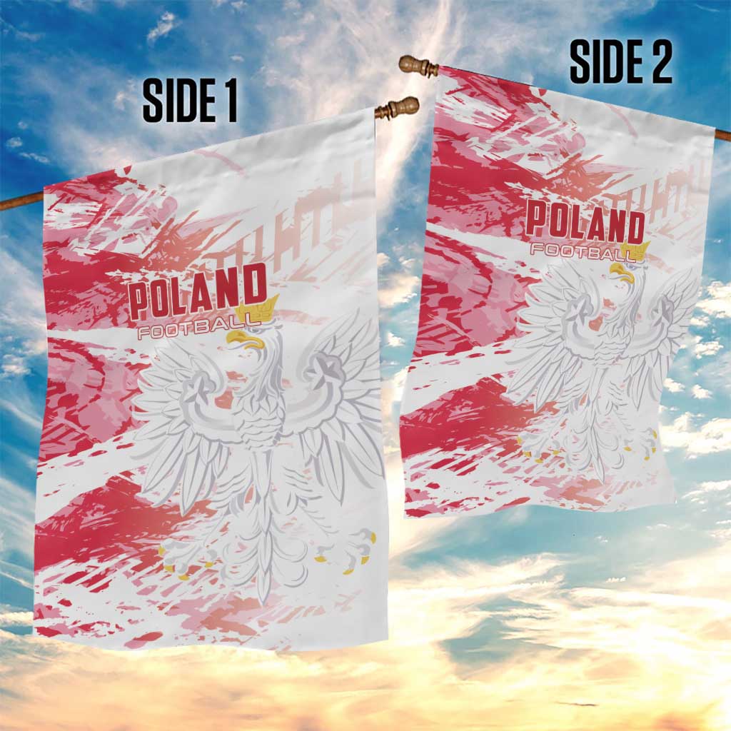 Poland 2024 Football Garden Flag Orly Go Champions - Wonder Print Shop
