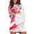 Custom Poland 2024 Football Hoodie Dress Orly Go Champions - Wonder Print Shop