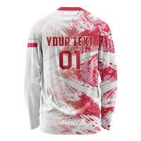 Custom Poland 2024 Football Long Sleeve Shirt Orly Go Champions - Wonder Print Shop