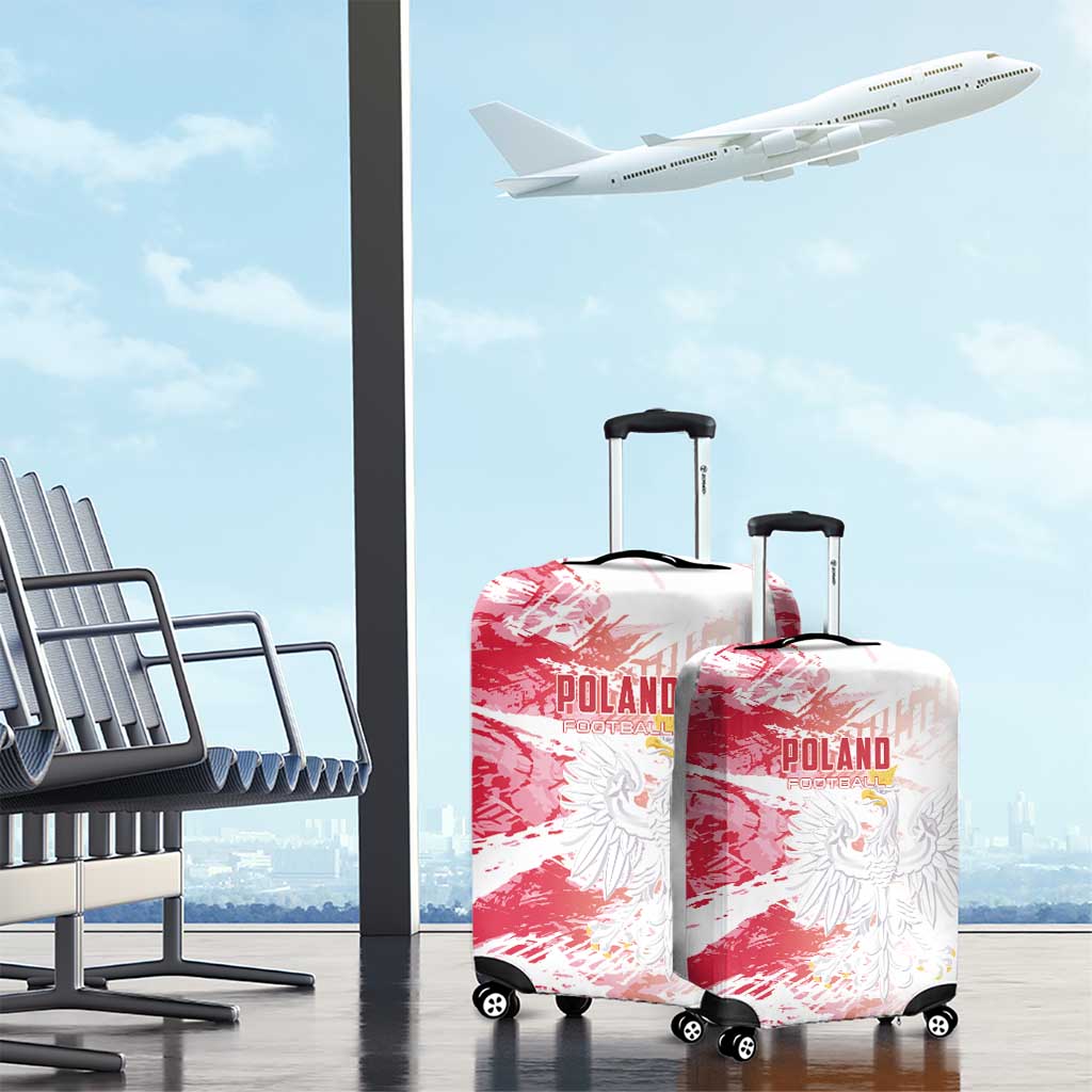 Poland 2024 Football Luggage Cover Orly Go Champions - Wonder Print Shop