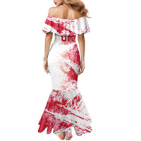 Custom Poland 2024 Football Mermaid Dress Orly Go Champions - Wonder Print Shop