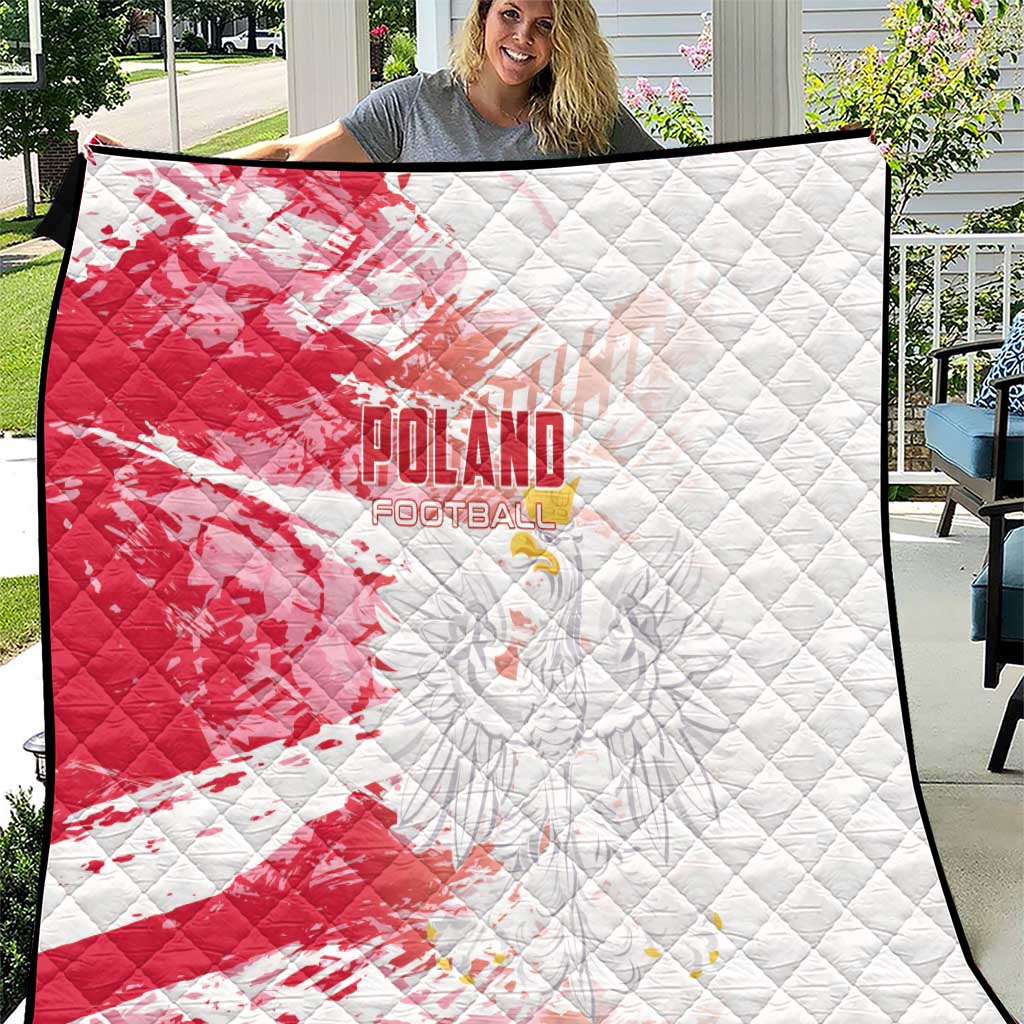 Poland 2024 Football Quilt Orly Go Champions - Wonder Print Shop