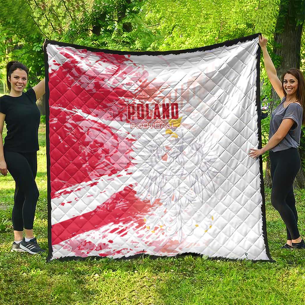 Poland 2024 Football Quilt Orly Go Champions - Wonder Print Shop