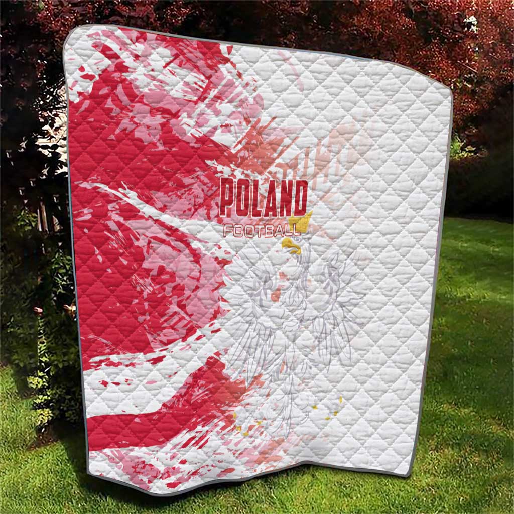 Poland 2024 Football Quilt Orly Go Champions - Wonder Print Shop