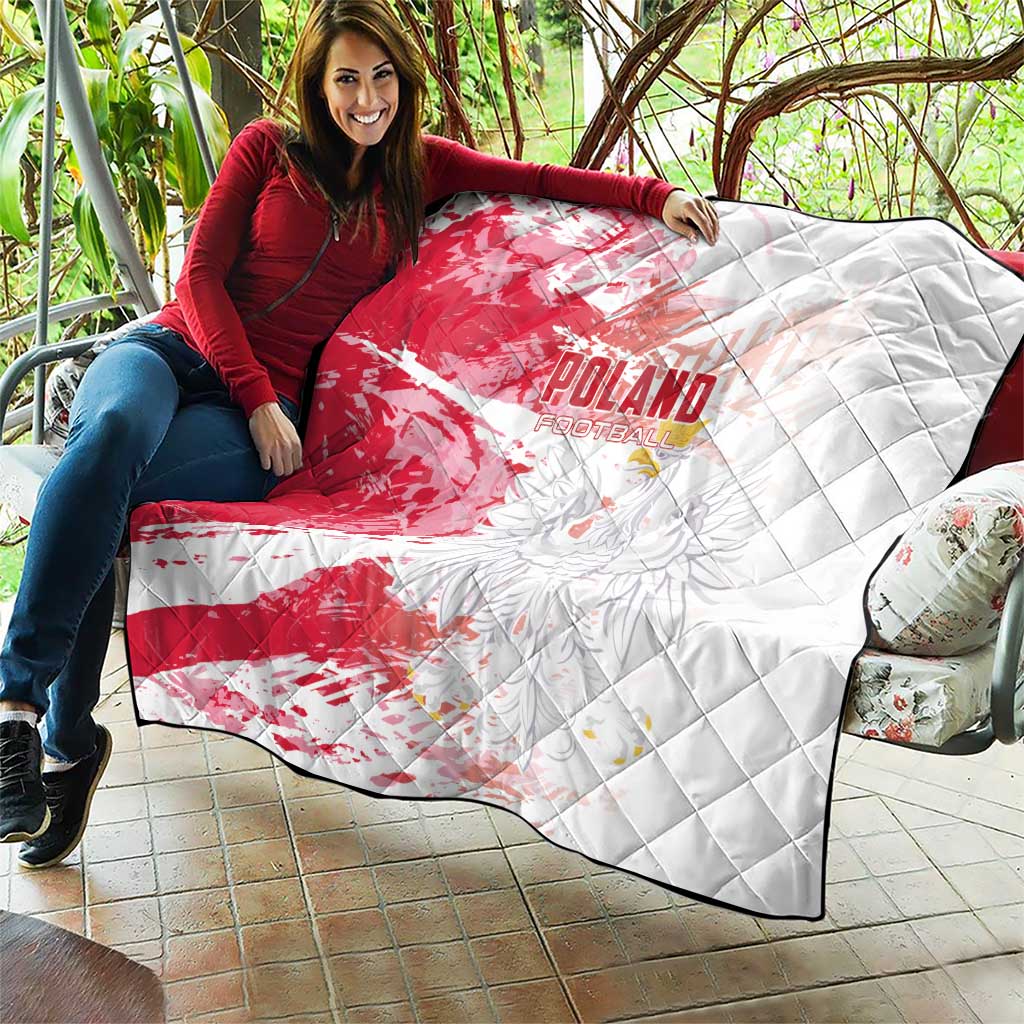 Poland 2024 Football Quilt Orly Go Champions - Wonder Print Shop