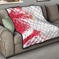 Poland 2024 Football Quilt Orly Go Champions - Wonder Print Shop