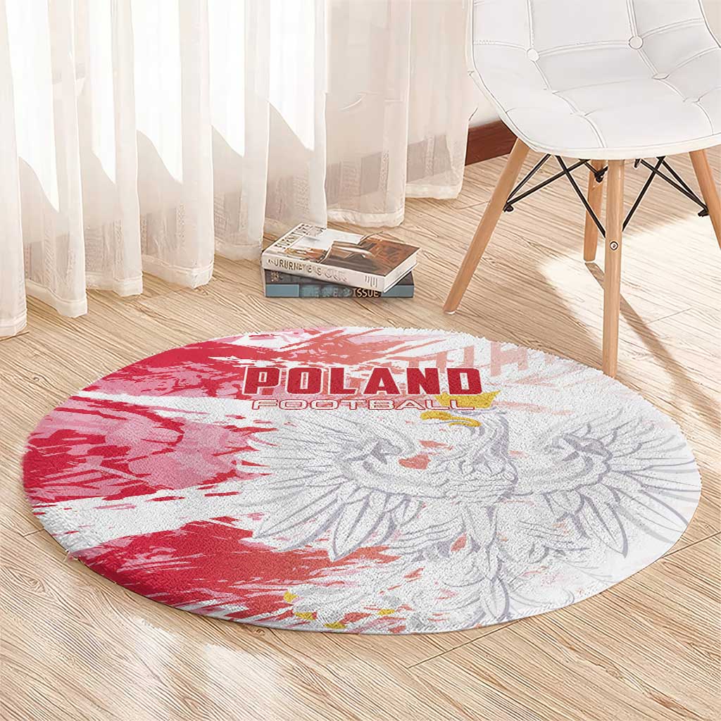 Poland 2024 Football Round Carpet Orly Go Champions