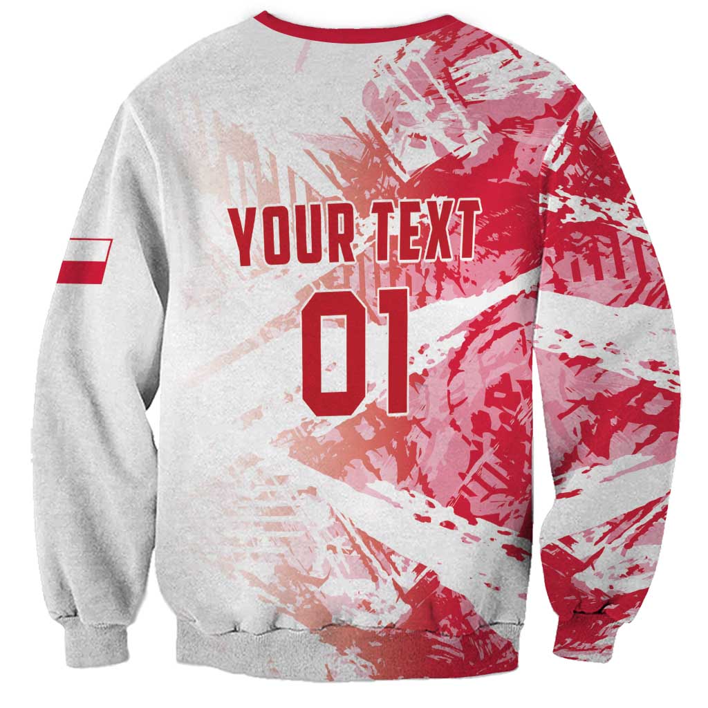 Custom Poland 2024 Football Sweatshirt Orly Go Champions - Wonder Print Shop