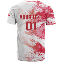 Custom Poland 2024 Football T Shirt Orly Go Champions - Wonder Print Shop