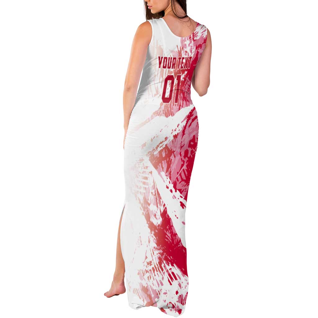 Custom Poland 2024 Football Tank Maxi Dress Orly Go Champions - Wonder Print Shop